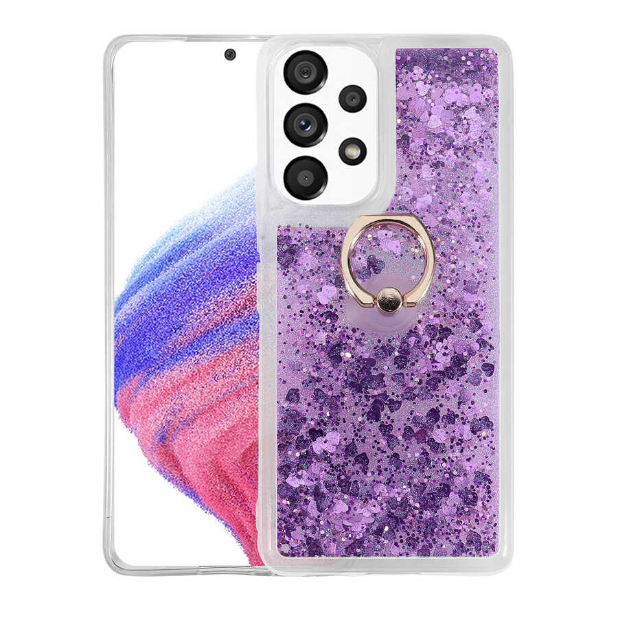 Galaxy A53 5G Kılıf NXXA Milce Kapak-Mor