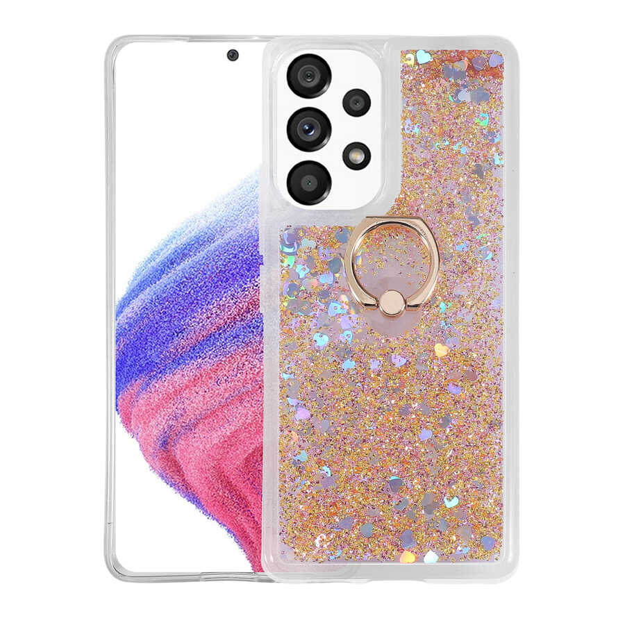 Galaxy A33 5G Kılıf NXXA Milce Kapak-Gold