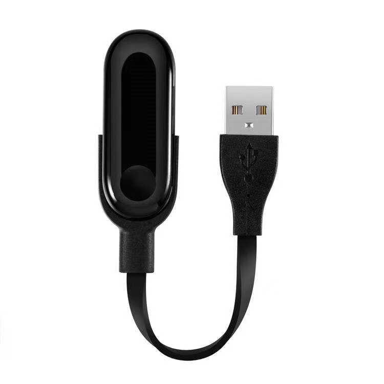 Siyah Xiaomi Mi Band 2 Usb Şarj Kablosu