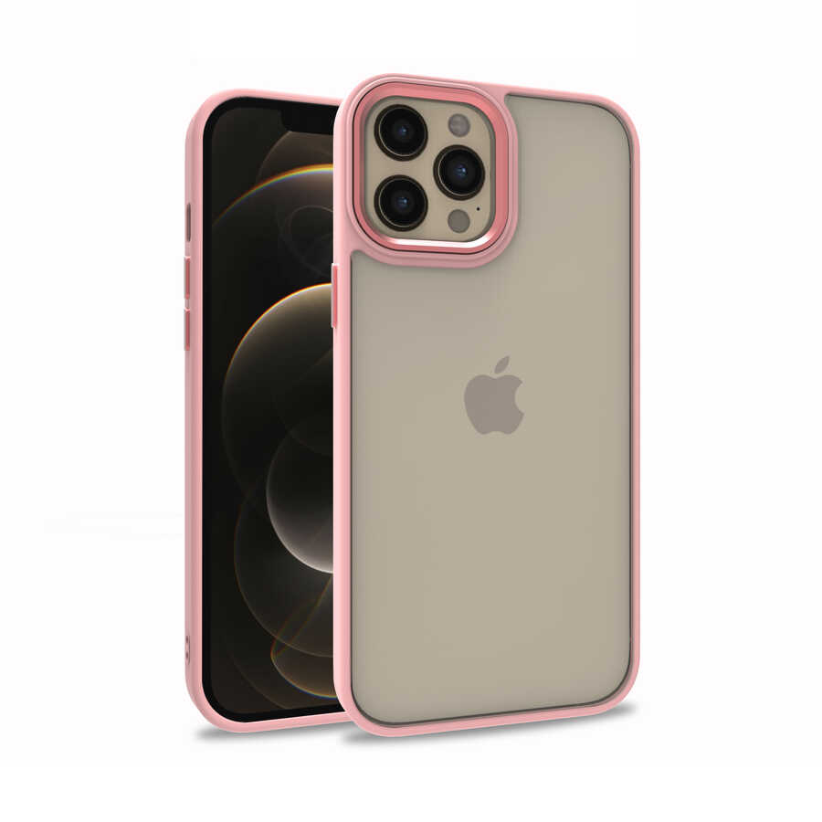 iPhone 12 Pro Max Kılıf NXXA Flora Kapak-Rose Gold