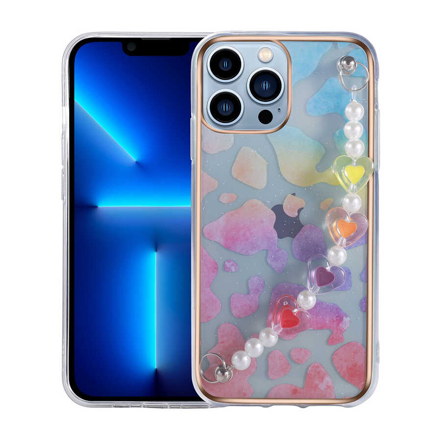 iPhone 12 Pro Max Kılıf NXXA Pilla Kapak-Colorful