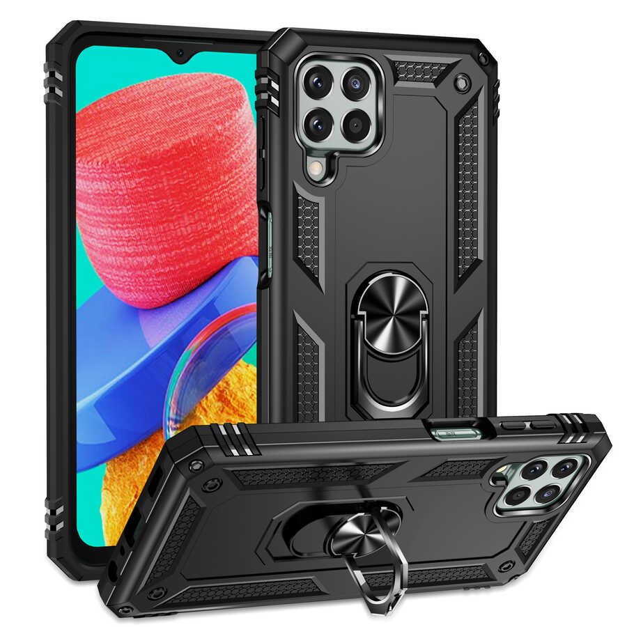 Galaxy M33 Kılıf NXXA Vega Kapak-Siyah