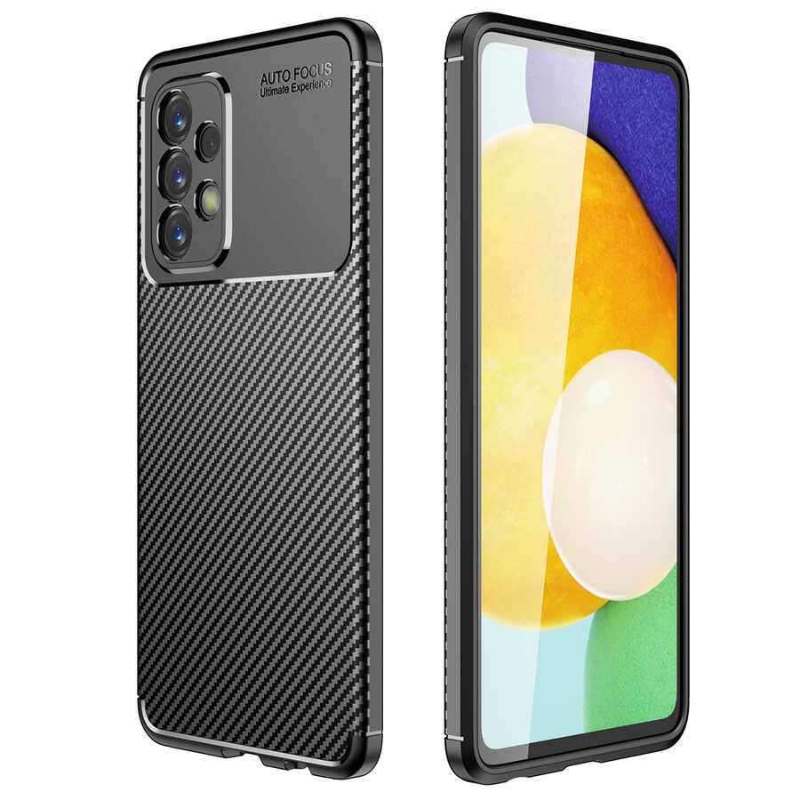 Galaxy A23 Kılıf NXXA Negro Silikon Kapak-Siyah