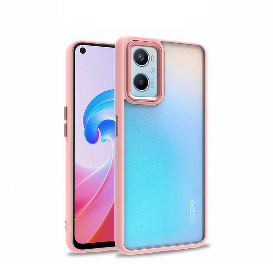 Oppo A36 Kılıf NXXA Flora Kapak-Rose Gold