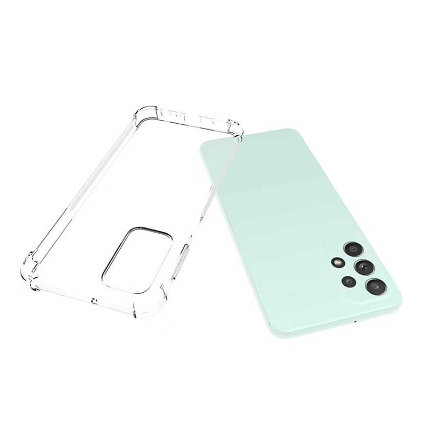 Galaxy A23 Kılıf NXXA Nitro Anti Shock Silikon-Renksiz