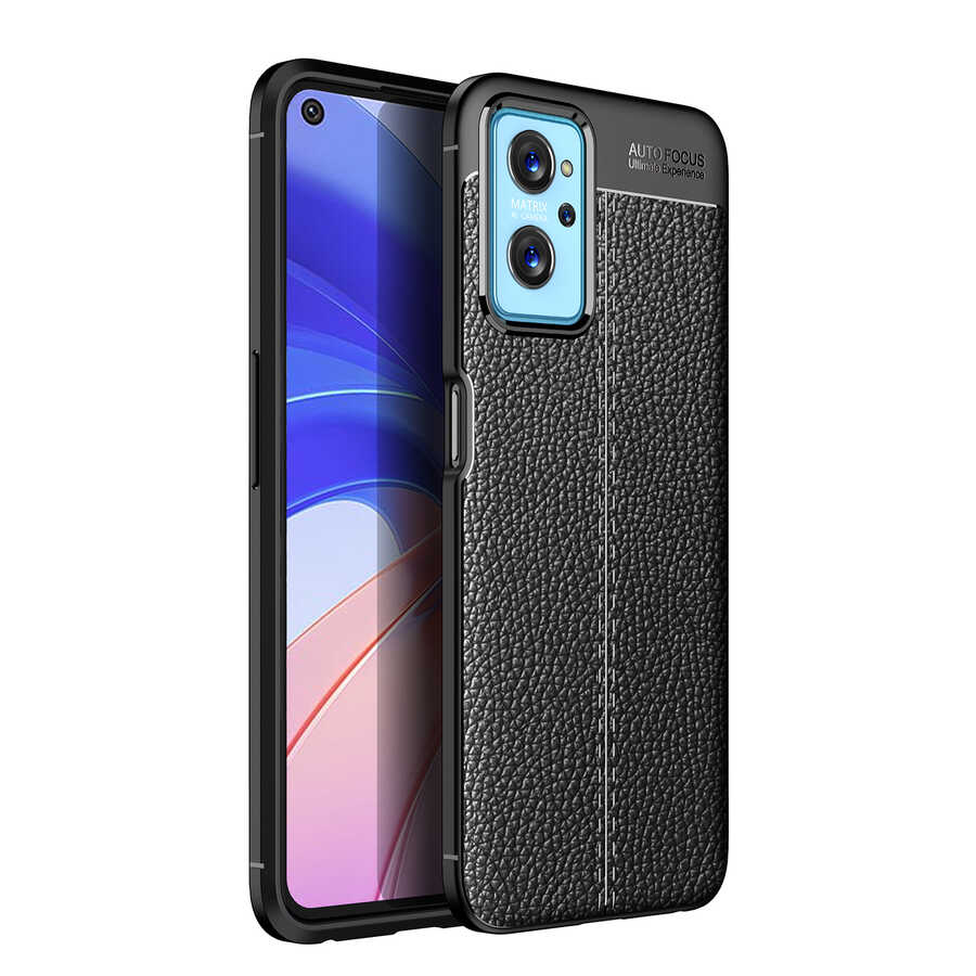 Oppo A36 Kılıf NXXA Niss Silikon Kapak-Siyah