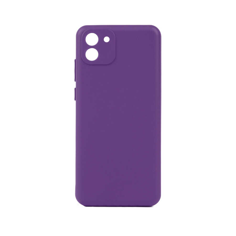 Galaxy A03 Kılıf NXXA Biye Silikon-Mor