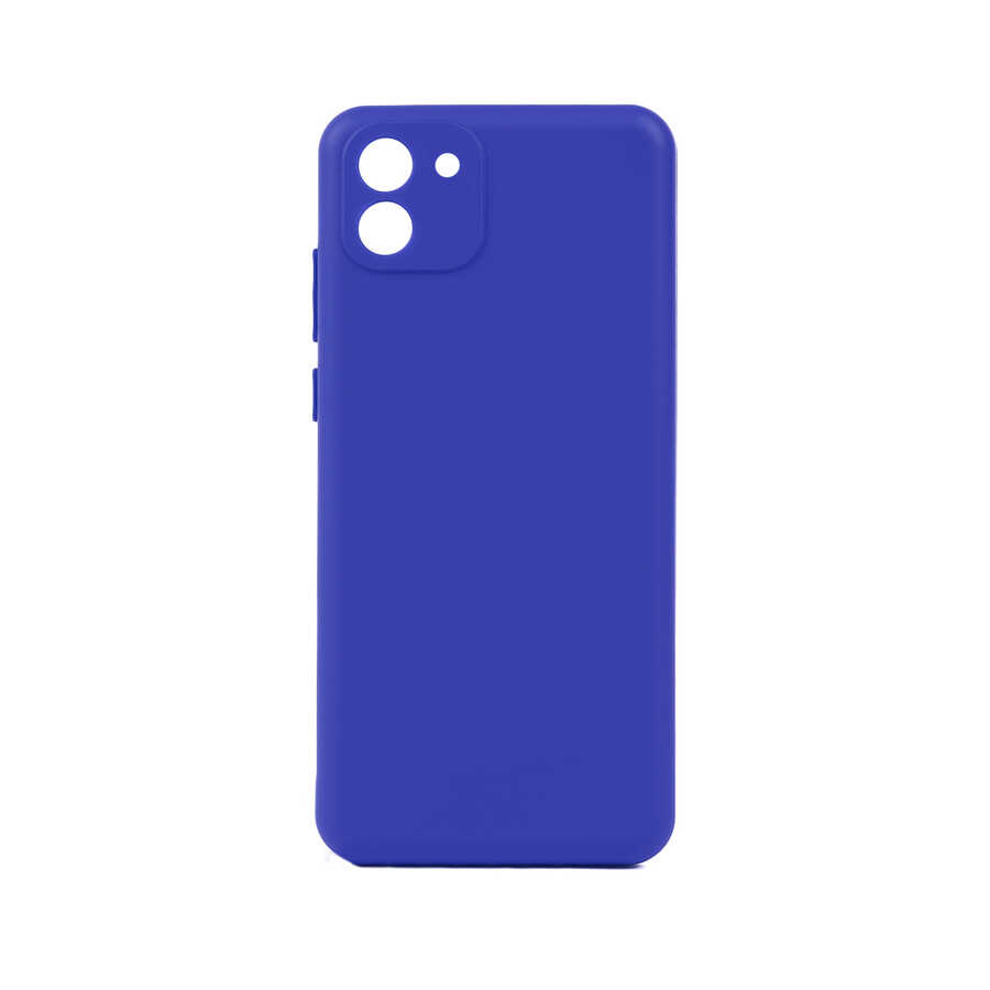 Galaxy A03 Kılıf NXXA Biye Silikon-Mavi