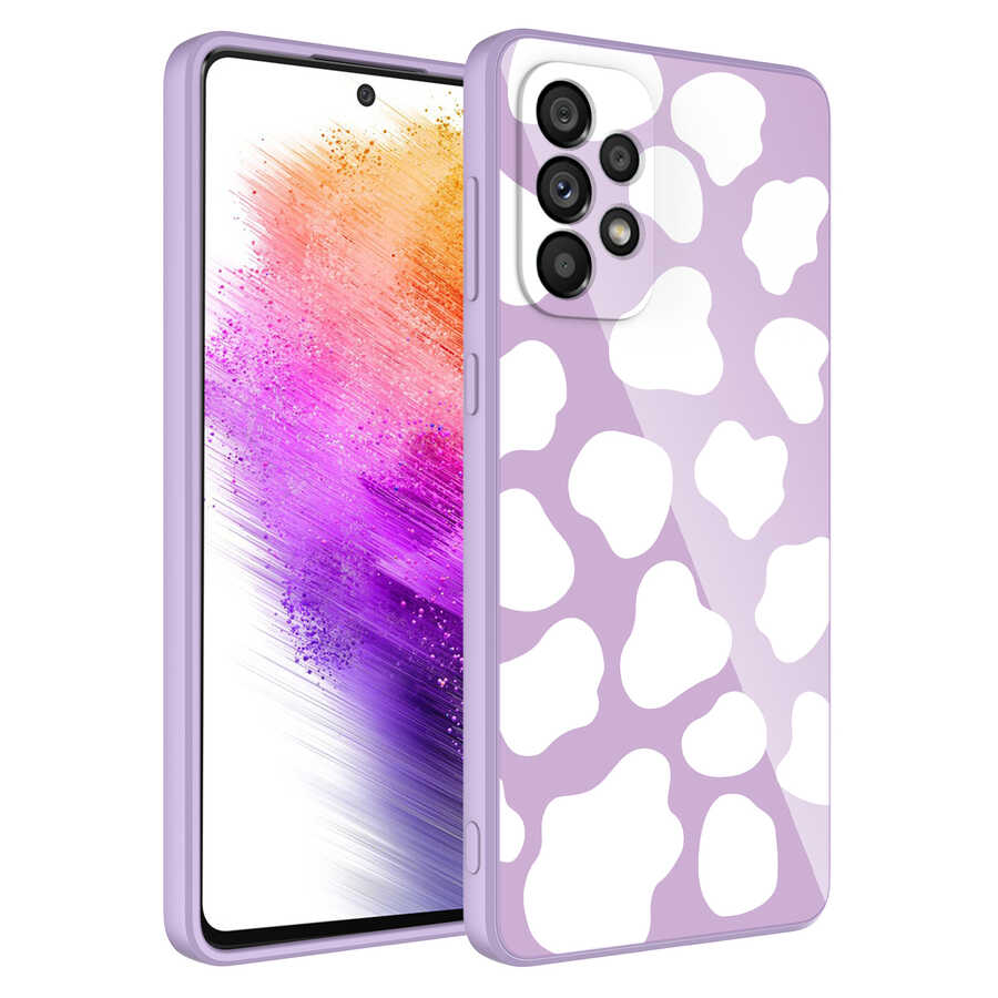 Galaxy A53 5G Kılıf Kamera Korumalı Desenli Sert Silikon NXXA Epoksi Kapak-NO6