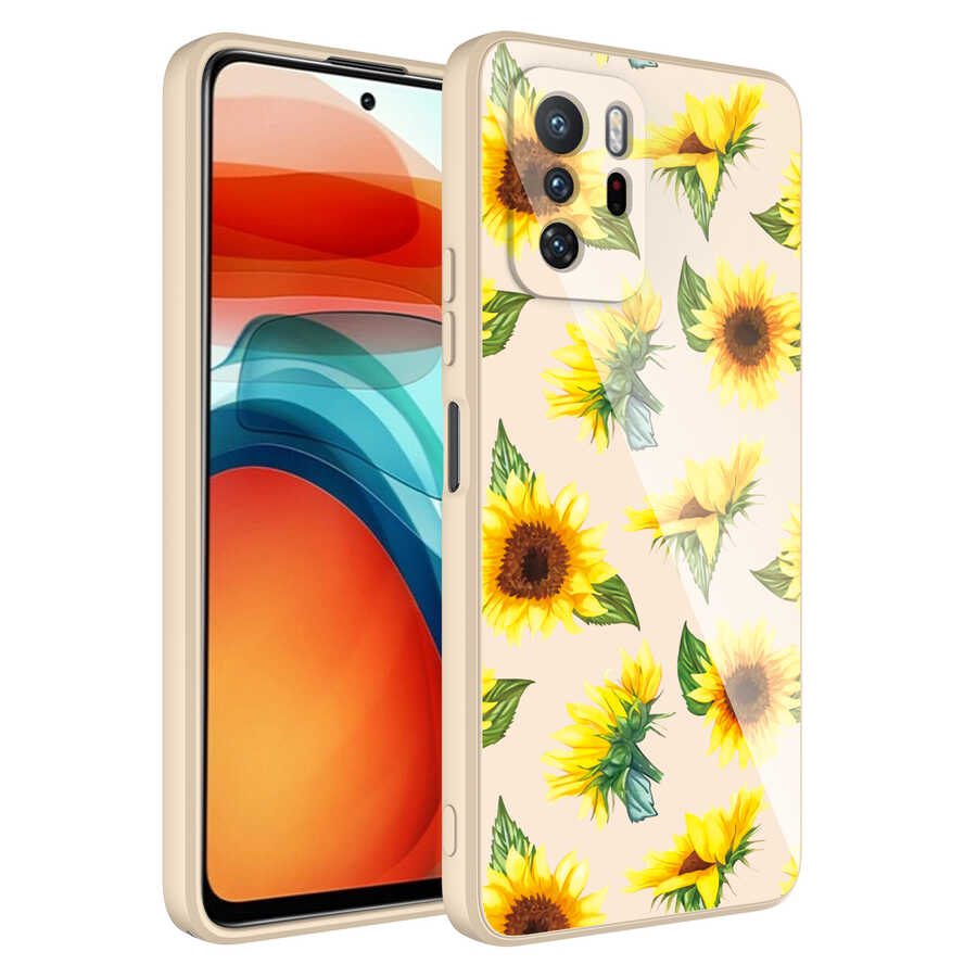 Xiaomi Redmi Note 10 Pro Kılıf Kamera Korumalı Desenli Sert Silikon NXXA Epoksi Kapak-NO2