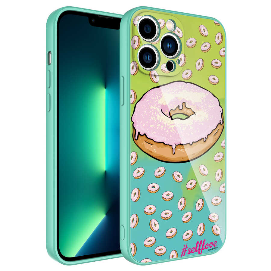 iPhone 12 Pro Kılıf Kamera Korumalı Desenli Sert Silikon NXXA Epoksi Kapak-NO12