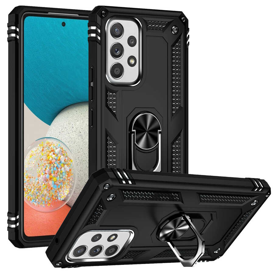 Galaxy A53 5G Kılıf NXXA Vega Kapak-Siyah