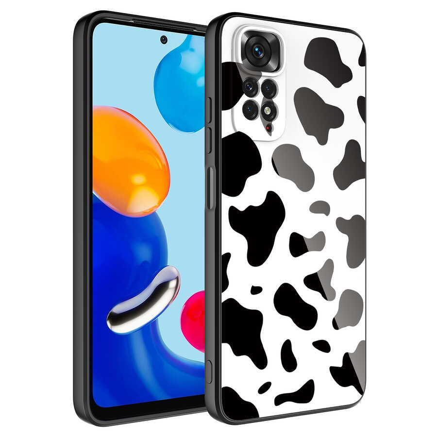 Xiaomi Redmi Note 11 Global Kılıf Kamera Korumalı Desenli Sert Silikon NXXA Epoksi Kapak-NO7