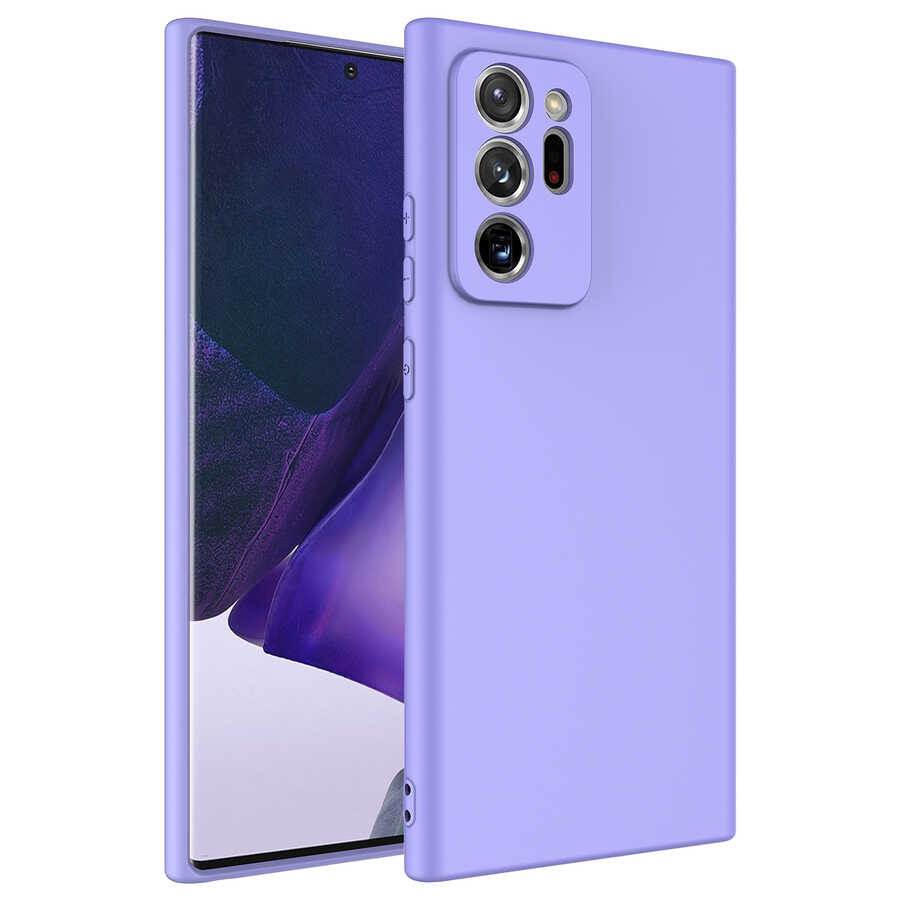 Galaxy Note 20 Ultra Kılıf NXXA Mara LaAAKan Kapak-Lila