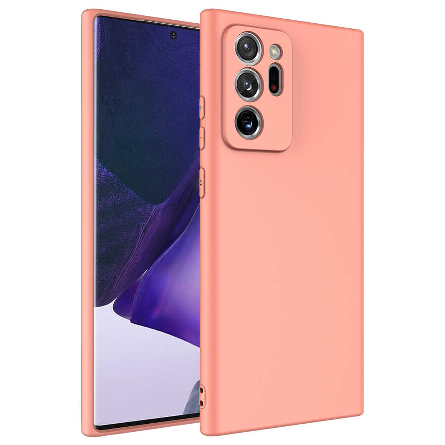 Galaxy Note 20 Ultra Kılıf NXXA Mara LaAAKan Kapak-Turuncu