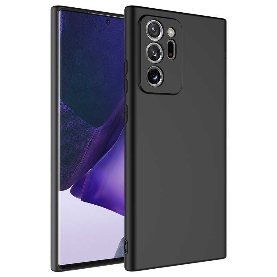 Galaxy Note 20 Ultra Kılıf NXXA Mara LaAAKan Kapak-Siyah