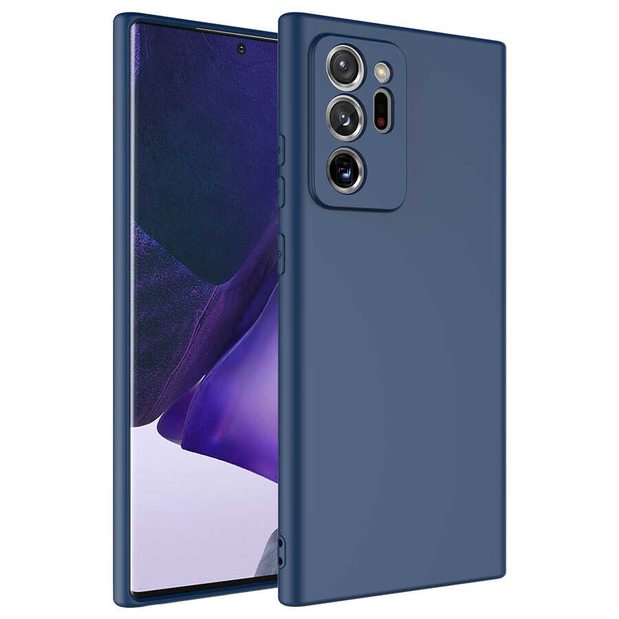 Galaxy Note 20 Ultra Kılıf NXXA Mara LaAAKan Kapak-Lacivert
