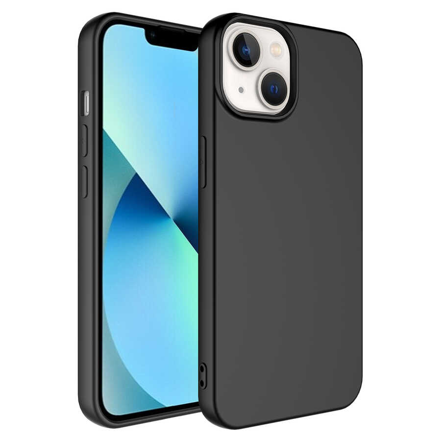 iPhone 14 Plus Uyumlu NXXA Mara LaAAKan Kapak-Siyah