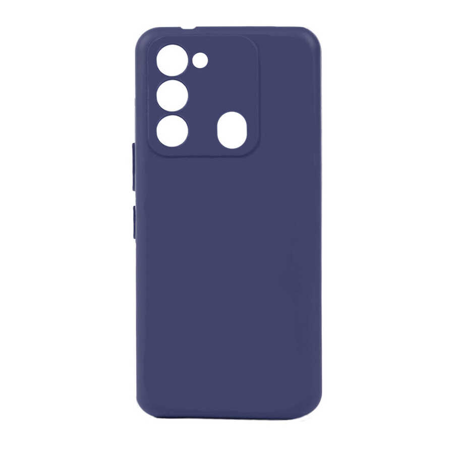 Tecno Spark 8C Kılıf NXXA Biye Silikon-Lacivert