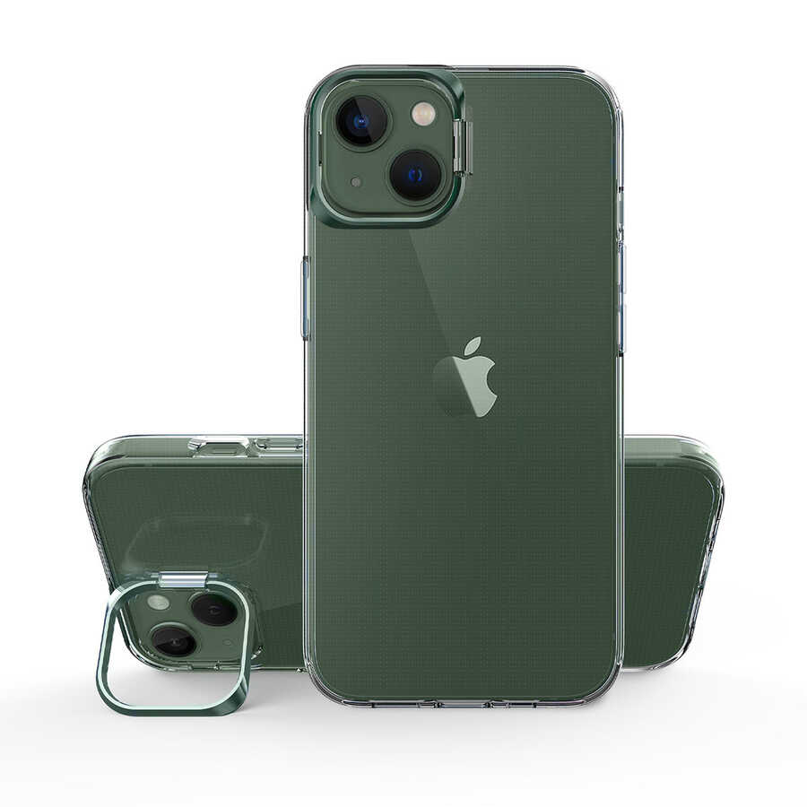 iPhone 14 Kılıf NXXA Skuba Kapak-Koyu Yeşil