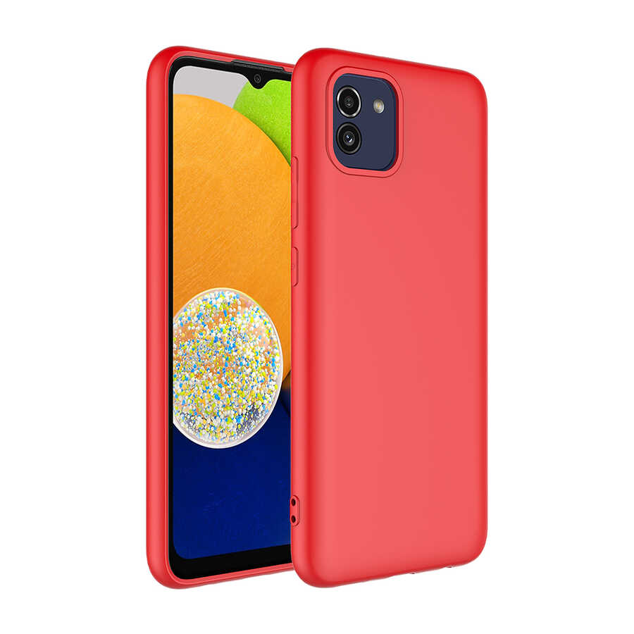 Galaxy A03 Kılıf NXXA Mara LaAAKan Kapak-Kırmızı