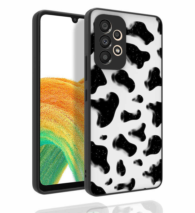 Galaxy A53 5G Kılıf Desenli Kamera Korumalı Parlak NXXA Nora Kapak-NO2