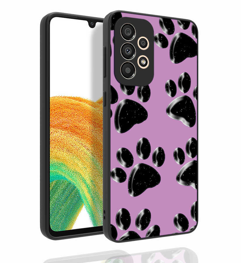 Galaxy A33 5G Kılıf Desenli Kamera Korumalı Parlak NXXA Nora Kapak-NO3