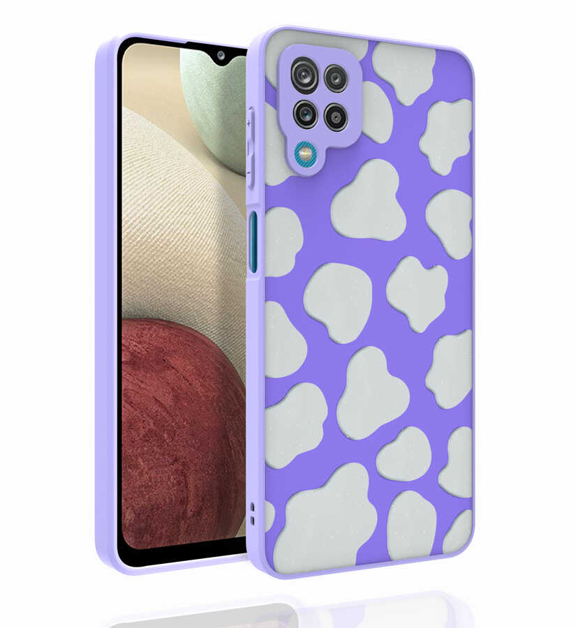 Galaxy M33 Kılıf Desenli Kamera Korumalı Parlak NXXA Nora Kapak-NO6
