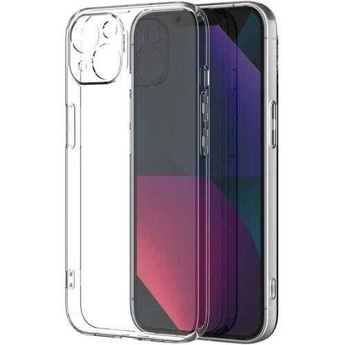 iPhone 14 Uyumlu Şeffaf Sert PC NXXA Vayt Kapak-Renksiz