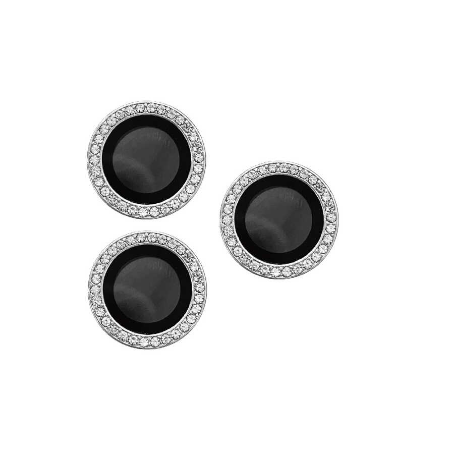 iPhone 14 Pro Uyumlu NXXA CL-06 Kamera Lens Koruyucu-Gümüş