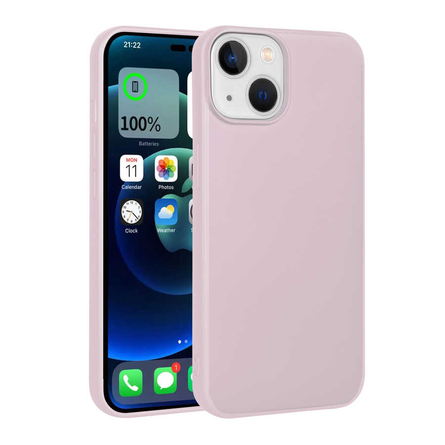 iPhone 14 Uyumlu NXXA Premier Silikon Kapak-Rose Gold