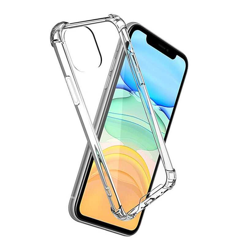 Apple iPhone 14 Kılıf NXXA Nitro Anti Shock Silikon-Renksiz