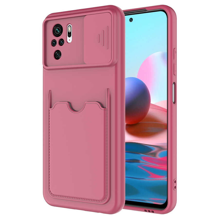 Xiaomi Poco M5S Kılıf NXXA Kartix Kapak-Koyu Mor