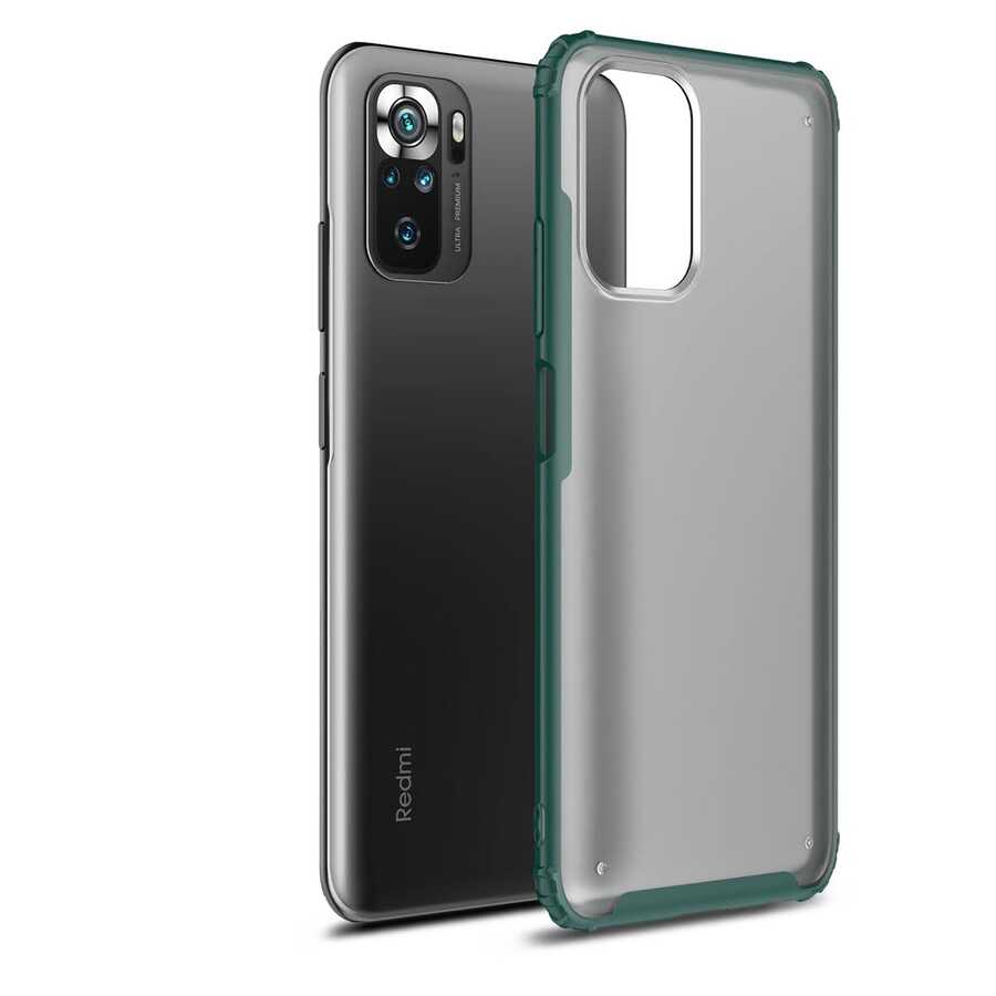 Xiaomi Poco M5S Kılıf NXXA Volks Kapak-Koyu Yeşil
