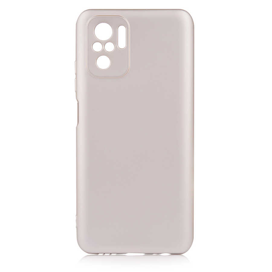 Xiaomi Poco M5S Kılıf NXXA Premier Silikon Kapak-Gold