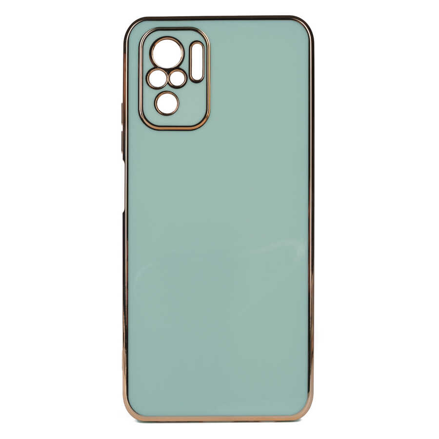 Xiaomi Poco M5S Kılıf NXXA Bark Kapak-Açık Yeşil