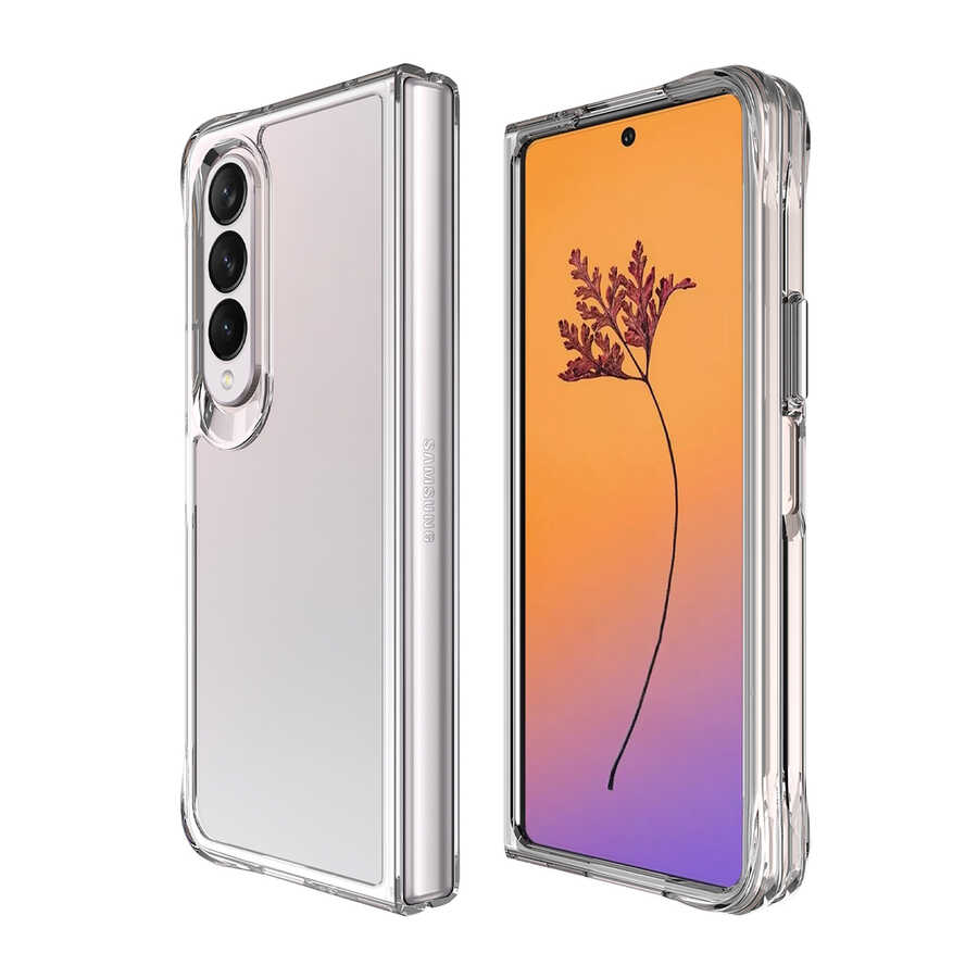 Galaxy Z Fold 4 Kılıf NXXA Vonn Kapak-Renksiz