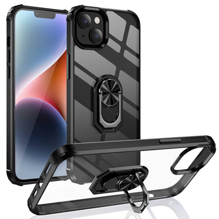 iPhone 14 Plus Uyumlu NXXA Mola Kapak-Siyah