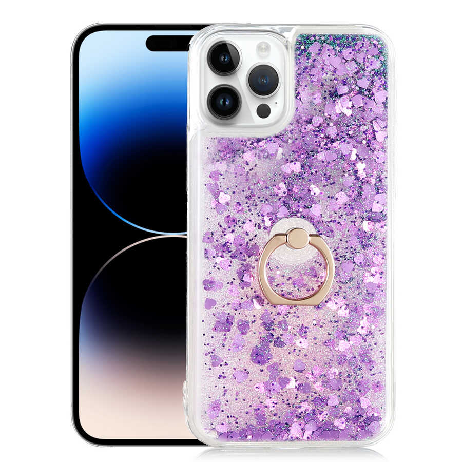 iPhone 14 Pro Uyumlu NXXA Milce Kapak-Mor