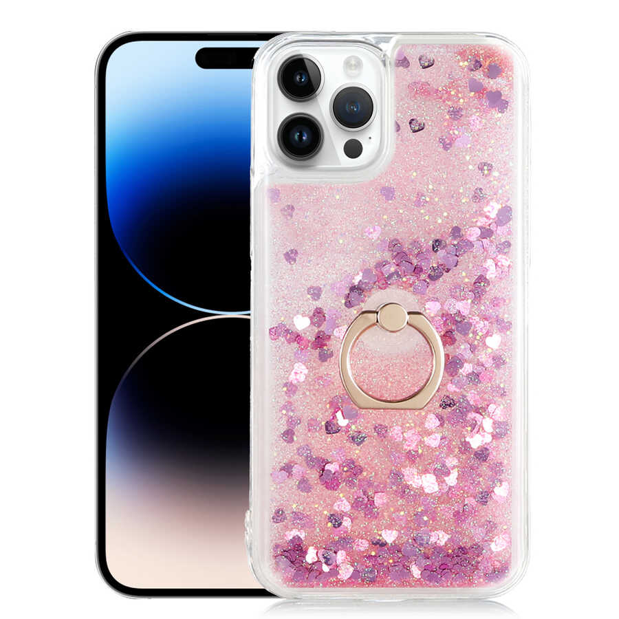 iPhone 14 Pro Max Uyumlu NXXA Milce Kapak-Pembe