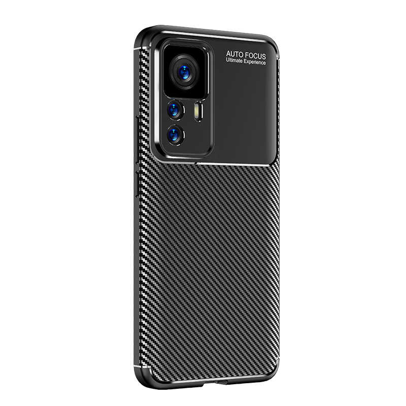 Xiaomi Mi 12T Pro Kılıf NXXA Negro Silikon Kapak-Siyah