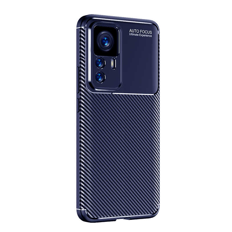 Xiaomi Mi 12T Pro Kılıf NXXA Negro Silikon Kapak-Lacivert