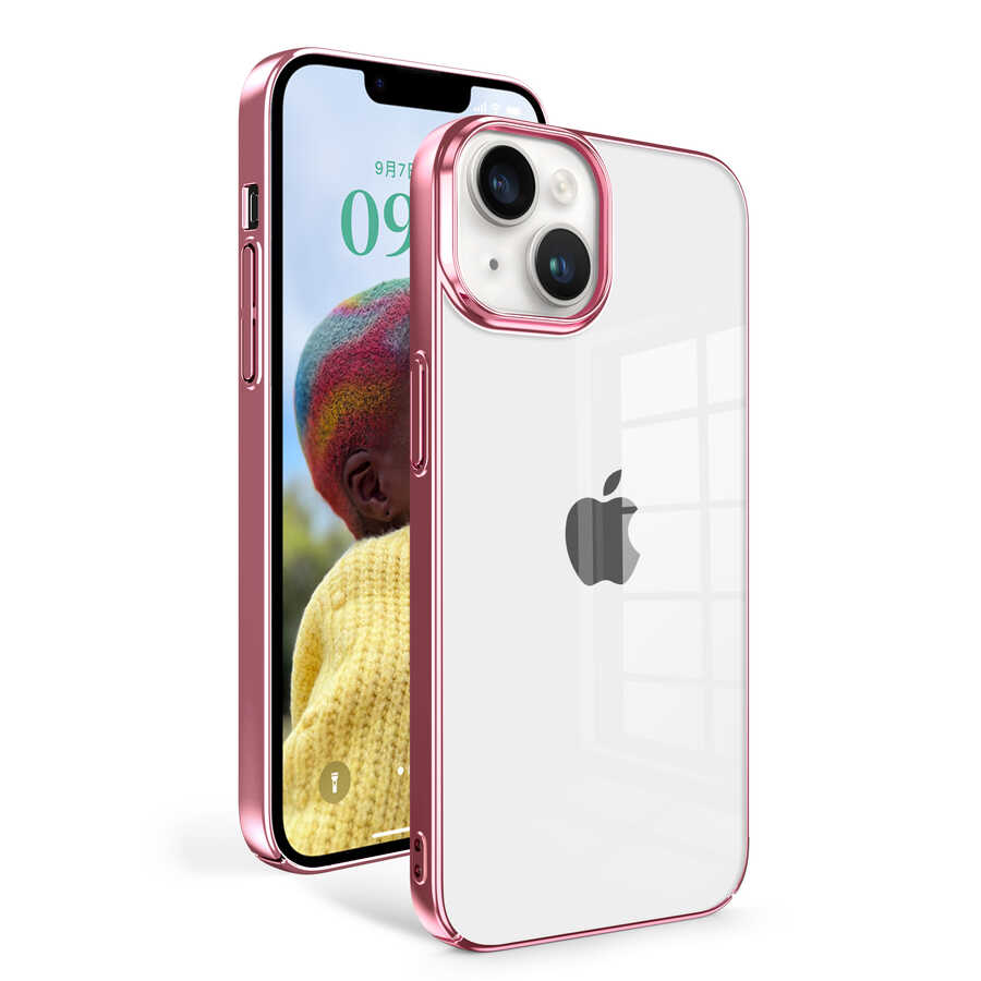 iPhone 14 Uyumlu NXXA Sun Kapak-Rose Gold