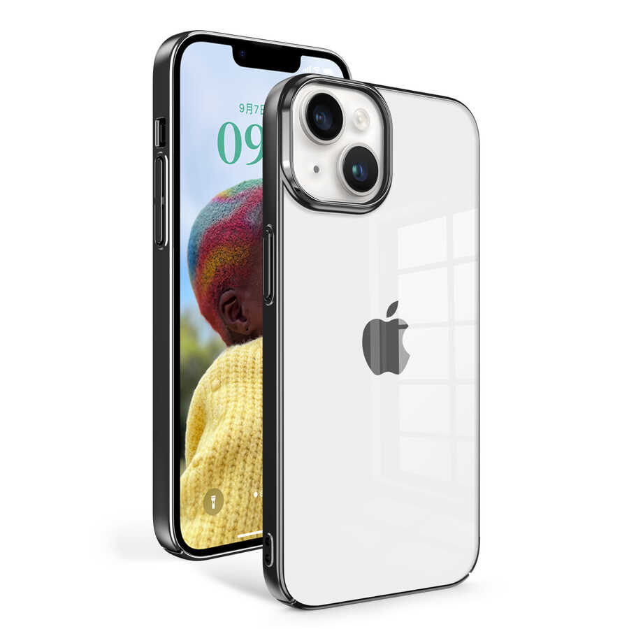 iPhone 14 Uyumlu NXXA Sun Kapak-Siyah