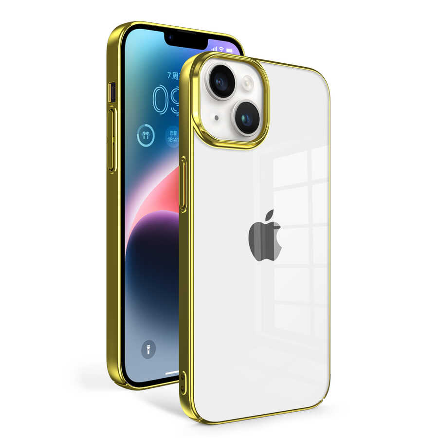 iPhone 14 Plus Uyumlu NXXA Sun Kapak-Gold