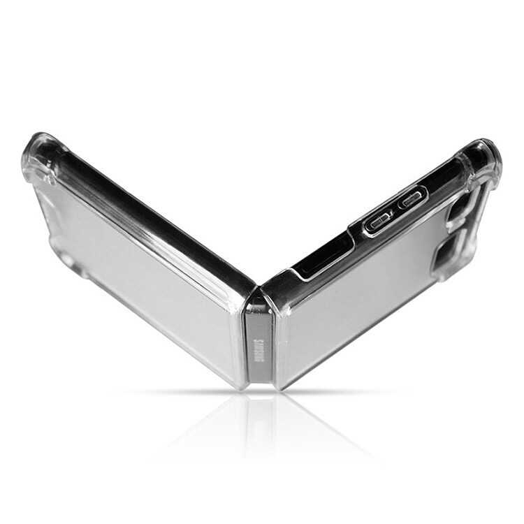 Galaxy Z Flip 3 Kılıf NXXA Nitro Anti Shock Silikon-Renksiz