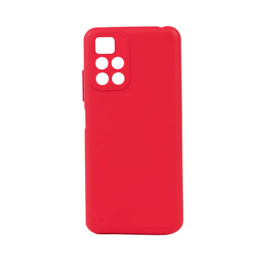 Xiaomi Redmi 10 2022 Kılıf NXXA Biye Silikon-Kırmızı