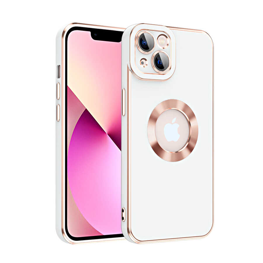 Apple iPhone 14 Plus Kılıf NXXA Kongo Kapak-Beyaz