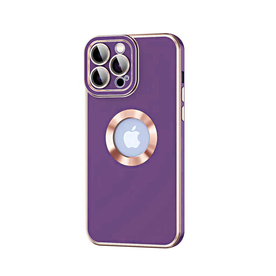 iPhone 12 Pro Max Kılıf NXXA Kongo Kapak-Koyu Mor