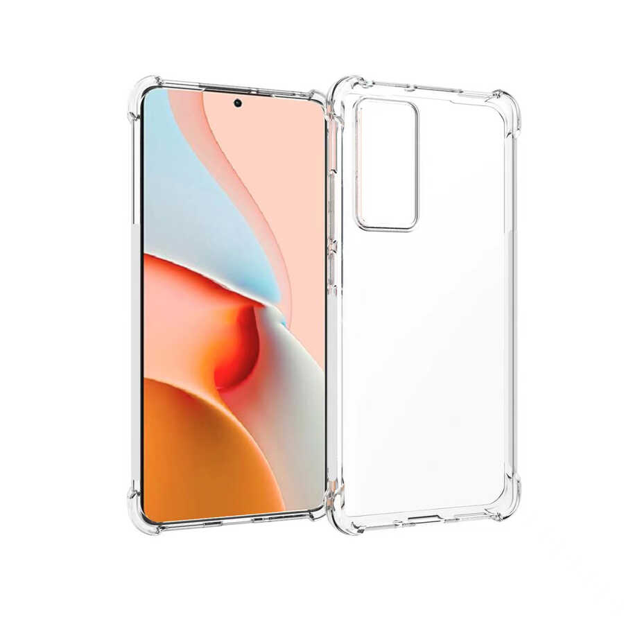 Xiaomi Mi 12T Pro Kılıf NXXA Nitro Anti Shock Silikon-Renksiz